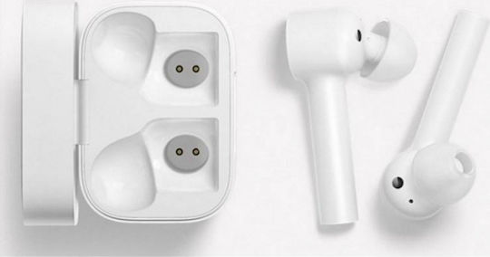 Xiaomi Mi True Wireless Earphones In-ear Bluetooth Handsfree with Sweat Resistance and Charging Case White vue 9