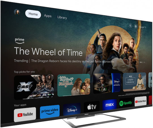 Horizon-Europe Smart Television 55" 4K UHD QLED 55HQ8590U/D HDR (2023) view 3