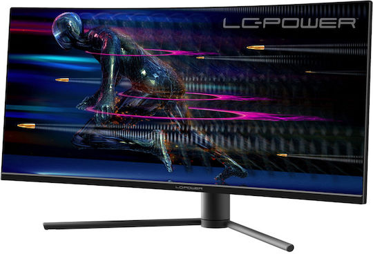 LC-Power LC-M34-UWQHD-165-C Ultrawide VA HDR Curved Gaming Monitor 34" 3440x1400 165Hz view 2
