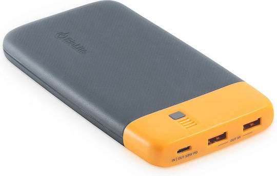 BioLite 40 PD Power Bank 10000mAh 18W with 2 USB-A Ports and USB-C Port Power Delivery / Quick Charge 3.0 Gray