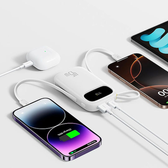 Baseus EnerFill FC31 Qpow 3 Power Bank 10000mAh 45W Nebula Purple view 4