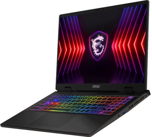 MSI Sword 16 HX B14VGKG 16" QHD+ 240Hz (i7-14700HX/16GB/1TB SSD/GeForce RTX 4070/W11 Home) (US Keyboard) vue 5
