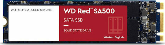 Western Digital Red SA500 SSD 1TB M.2 Type With SATA III Connection WDS100T1R0B Bulk view 7