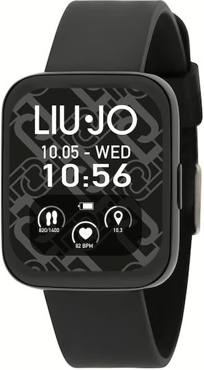 Liu Jo Voice Slim SWLJ096 Stainless Steel 42mm Smartwatch with Heart Rate Monitor (Gold Green) view 1
