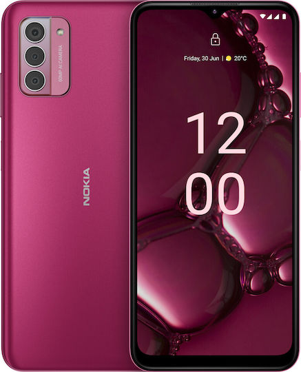 Nokia G42 5G Dual SIM (6GB/128GB) So Pink view 1