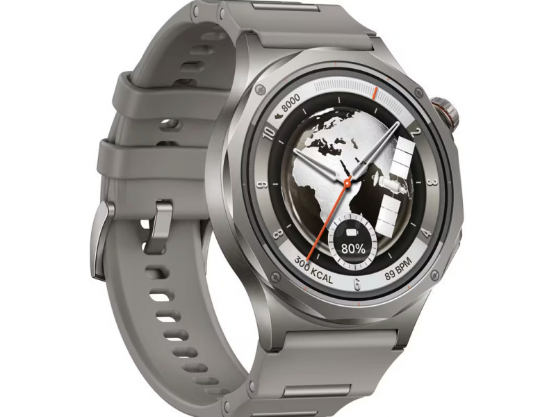 Oppo Watch X3 Titanium 47mm Waterproof with Heart Rate Monitor (Misty Titanium) vista 2