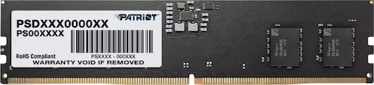 Patriot Signature DDR5 with Module 1x16GB and Speed 5600 for Desktop PSD516G560081