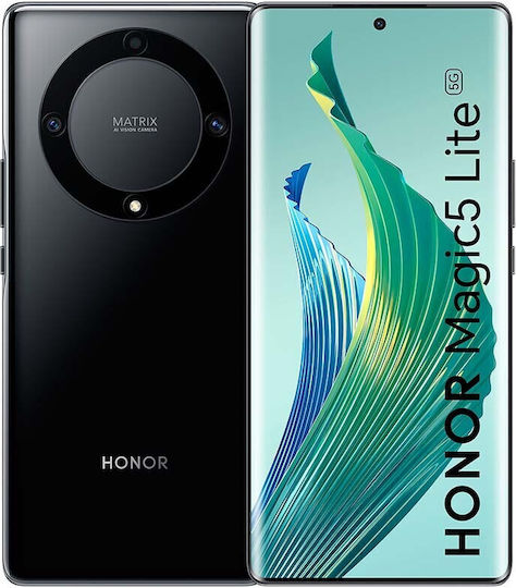 Honor Magic5 Lite 5G Dual SIM (6GB/128GB) Midnight Black view 1