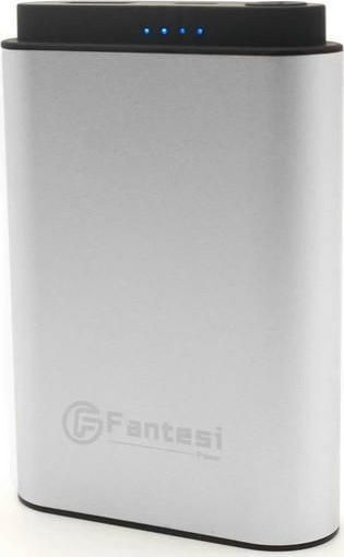 Fantesi Mini F45 Power Bank 10000mAh with USB-A Port Silver