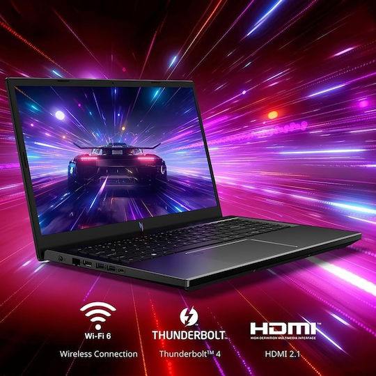 Acer Nitro V Gaming ANV15-51 15.6" FHD 144Hz (i9-13900H/16GB/512GB SSD/GeForce RTX 4060/W11 Home) (US Keyboard) view 8