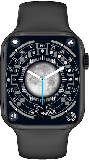 Kiano Active Smartwatch with Heart Rate Monitor (Black) vista 2