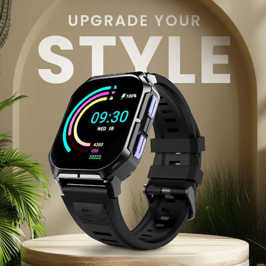 HiFuture FutureFit Ultra 3 Smartwatch with Heart Rate Monitor (Black) view 7