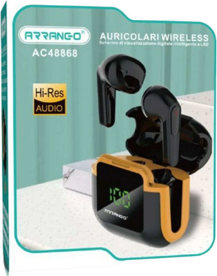 Arrango AC48868 In-ear Bluetooth Handsfree Earphones with Charging Case Black view 6