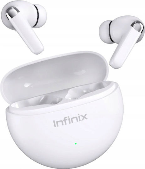 Infinix Buds Neo Bluetooth Handsfree Earphones with Charging Case White view 2