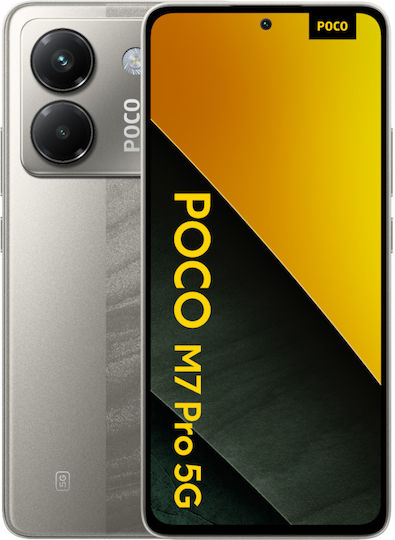Xiaomi Poco M7 Pro NFC 5G Dual SIM (8GB/256GB) Silver view 1
