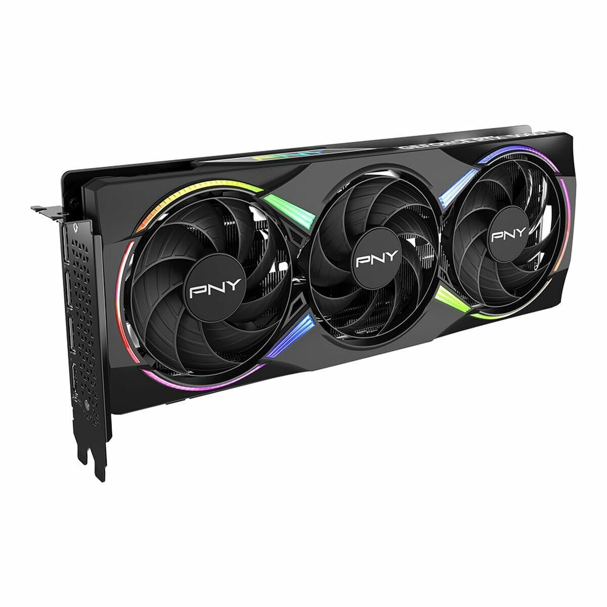 PNY GeForce RTX 5060 Ti 8GB GDDR7 EPIC-X RGB OC TRIPLE FAN Graphics Card VCG5060T8TFXXPB1-O view 3