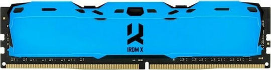 GoodRAM IRDM X Blue DDR4 with Module 1x8GB and Speed 3200 for Desktop IR-XB3200D464L16SA/8G view 2