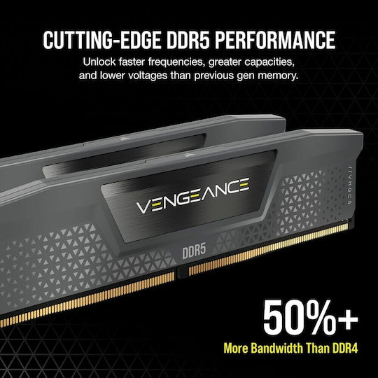 Corsair Vengeance DDR5 with Module 1x16GB and Speed 6000 for Desktop CMK16GX5M1E6000Z36 view 4