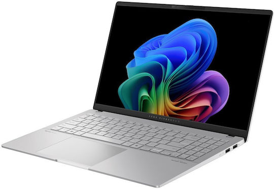 Asus Vivobook S 15 OLED S5507QA-MA007W 15.6" 120Hz (Snapdragon-X Plus X1P-42-100/16GB/1TB SSD/W11 Home) Cool Silver (US Keyboard) view 4