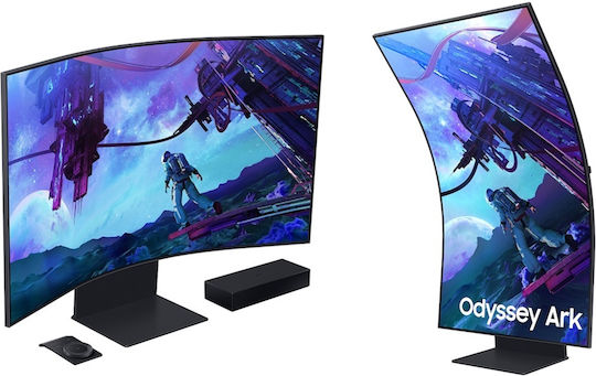 Samsung Odyssey Ark G97NC VA HDR Curved Gaming Monitor 55" 4K 3840x2160 165Hz with Response Time 1ms GTG