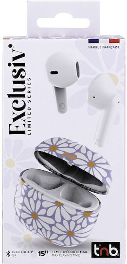 T'nB In-ear Bluetooth Handsfree Earphones with Charging Case Flor view 8