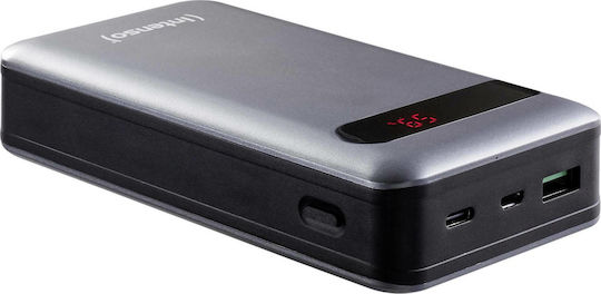 Intenso PD20000 Power Bank 20000mAh with USB-A Port and USB-C Port Quick Charge 3.0 / Power Delivery Gray