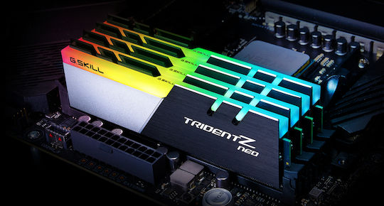 G.Skill Trident Z Neo DDR4 32GB RAM with 2x16GB Modules and Speed 3600 for Desktop F4-3600C18D-32GTZN view 4