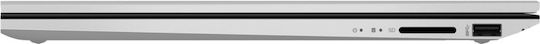HP 17-cn2002nv 17.3" IPS (i5-1235U/8GB/512GB SSD/W11 Home) Natural Silver (GR Keyboard) view 3