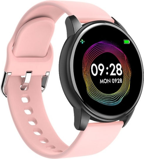 Xnous Tgk 3.0 Smartwatch with Heart Rate Monitor (Pink) view 3