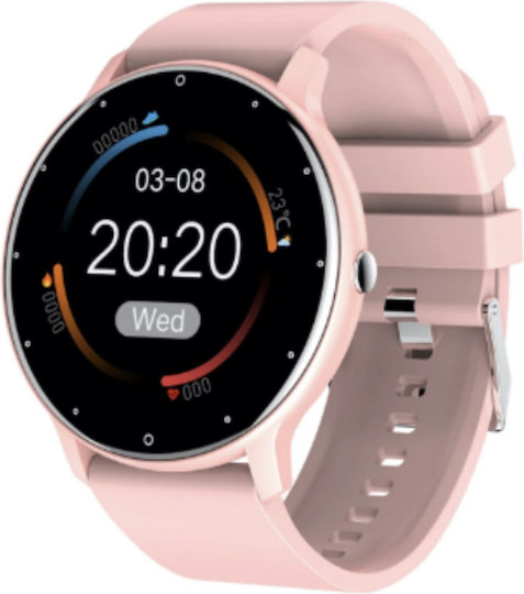 Smartwatch with Heart Rate Monitor (Pink)