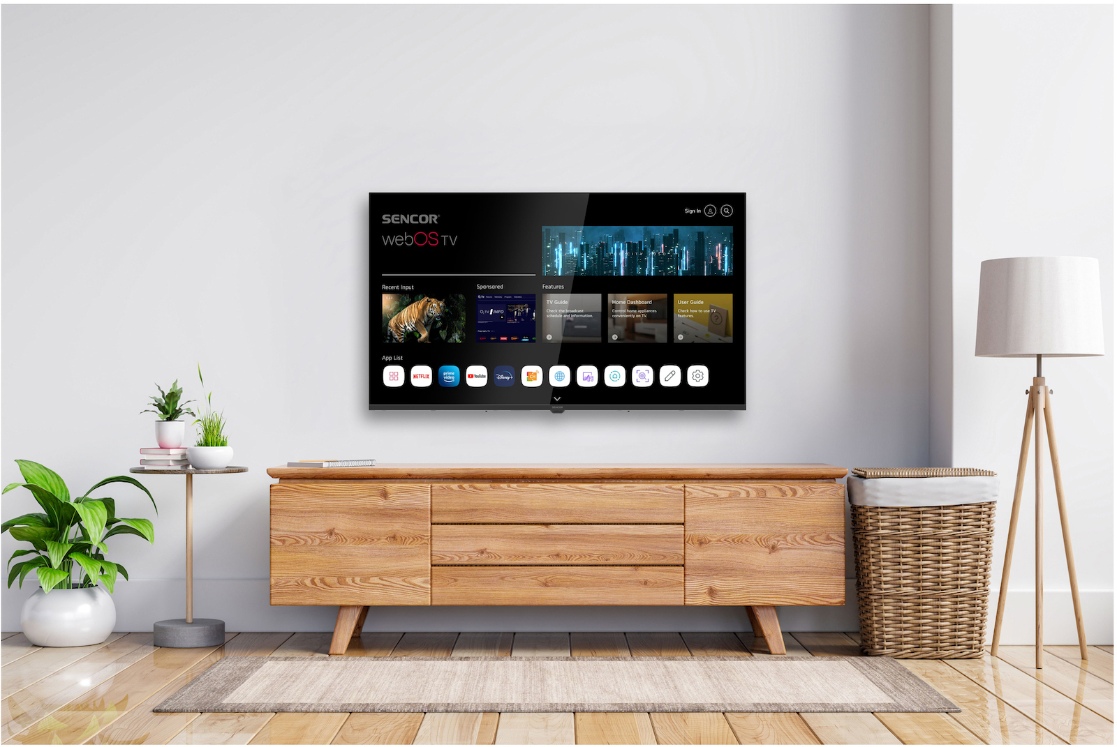 Sencor Smart Television 40" Full HD LED SLE 40FS810B (2025) view 6