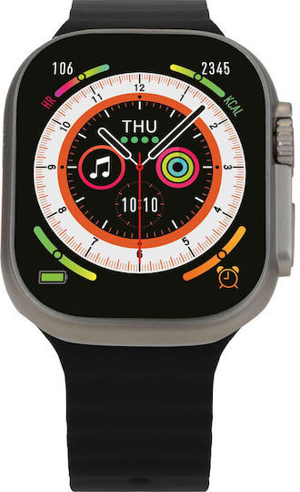 Thorton 49mm Smartwatch (Black) view 3