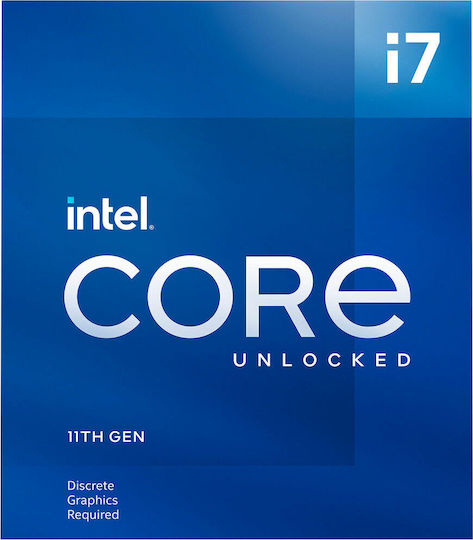 Intel Core i7-11700KF 3.6GHz Processor 8 Core for Socket 1200 in Box view 2