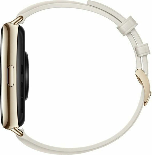Huawei Watch Fit 2 Classic Waterproof with Heart Rate Monitor (Moon White) view 4