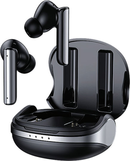 Cartech Pro In-ear Bluetooth Handsfree Earphones with Charging Case Black view 1