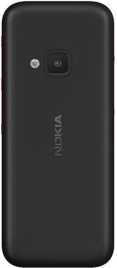Nokia 5310 (2024) Dual SIM Mobile with Buttons (English Menu) Black/Red view 4