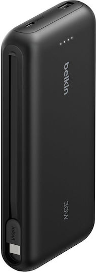 Belkin 20K (30W) for Nintendo Switch 2 Power Bank 20000mAh 30W with USB-A Port and USB-C Port Power Delivery Black view 3