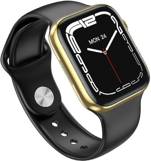 Borofone BD1 Sports Smartwatch with Heart Rate Monitor (Gold)