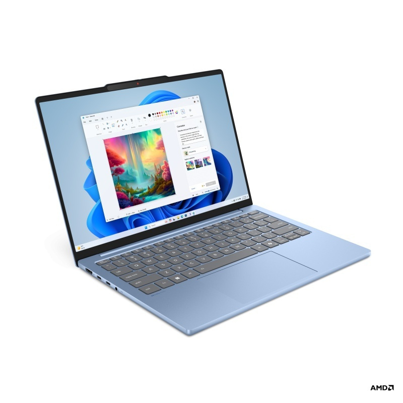 Lenovo IdeaPad Slim 5 13ARP10 13.3" IPS FHD+ (Ryzen 5-7535HS/16GB/512GB SSD/No OS) Polar Blue (International English Keyboard) view 1