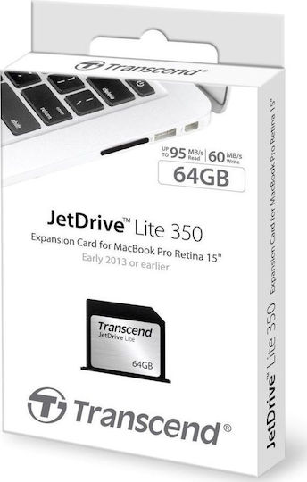 Transcend JetDrive Lite 350 Flash Card 128GB view 3