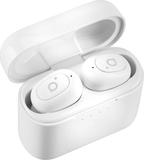 Acme BH420W In-ear Bluetooth Handsfree Earphones with Charging Case White view 1