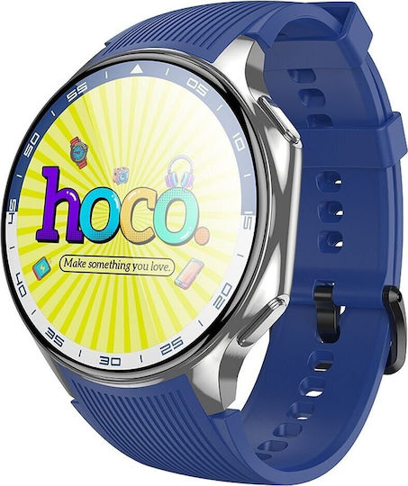 Hoco Y24 51mm Smartwatch with Heart Rate Monitor (Silver)