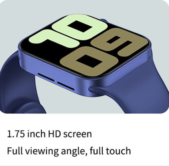NO.01 Pro Watch 7 with Heart Rate Monitor (Blue) view 4