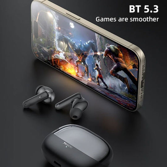 Yesido TWS26 In-ear Bluetooth Handsfree Earphones with Charging Case Black view 2