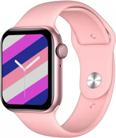 LG83X Max Smartwatch with Heart Rate Monitor (Pink)