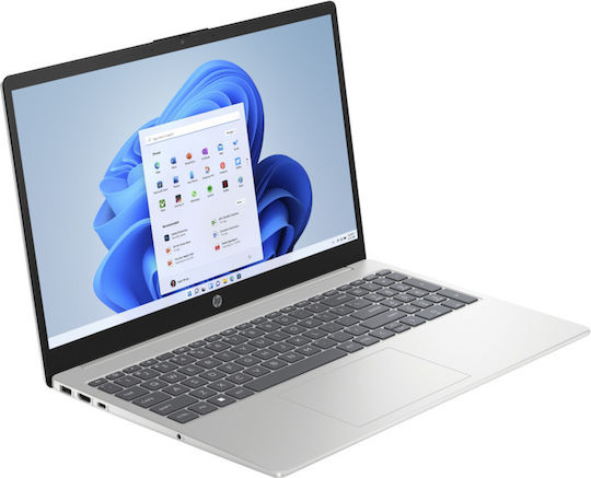 HP 15-fc0031nq 15.6" IPS FHD (Ryzen 3-7320U/8GB/256GB SSD/No OS) Natural Silver (International English Keyboard) view 2