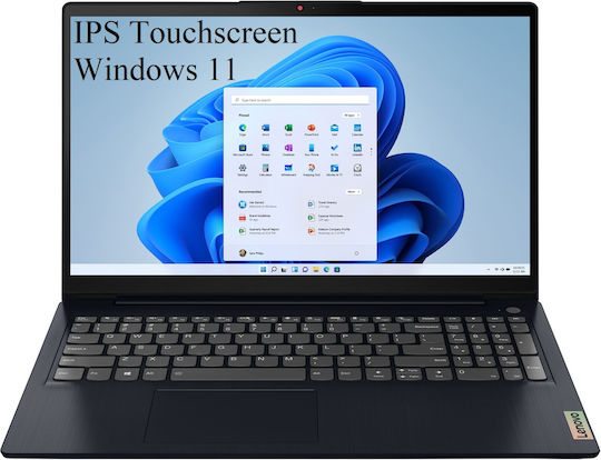 Lenovo IdeaPad 3 15IAU7 15.6" IPS FHD Touchscreen (i5-1235U/24GB/2TB SSD/W11 Home) Abyss Blue (US Keyboard)