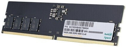 Apacer 16GB DDR5 RAM with 4800 Speed for Desktop (AU16GHB56CVBBGH) view 3