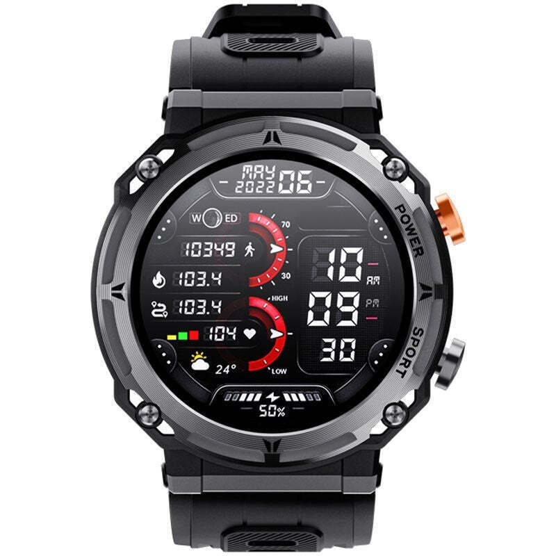 Veltori VT130-1 Smartwatch with Heart Rate Monitor Black view 3