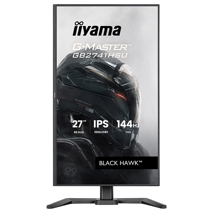 Iiyama G-Master Black Hawk IPS Monitor 27" FHD 1920x1080 144Hz view 3